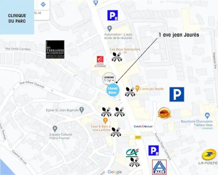 Bel Appart Fonctionnel Et Lumineux En Centre Ville, Clinique Et Tram A 5 Mn, Situation Ideale ! Castelnau-le-Lez Exteriér fotografie
